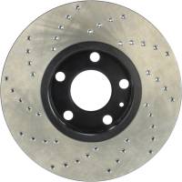 StopTech - StopTech Sport Cryo Cross Drilled Brake Rotor; Front Left - Image 2