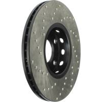 StopTech - StopTech Sport Cryo Cross Drilled Brake Rotor; Front Left - Image 4