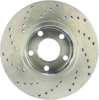 StopTech - StopTech Sport Cross Drilled Brake Rotor; Front Left - Image 2