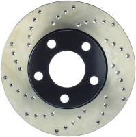 StopTech Sport Cross Drilled Brake Rotor; Front Right