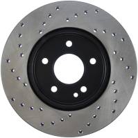 StopTech - StopTech Sport Cross Drilled Brake Rotor; Front Left - Image 2