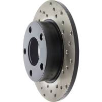 StopTech - StopTech Sport Cryo Cross Drilled Brake Rotor; Rear Left - Image 2