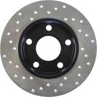 StopTech - StopTech Sport Cryo Cross Drilled Brake Rotor; Rear Left - Image 3