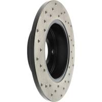 StopTech - StopTech Sport Cryo Cross Drilled Brake Rotor; Rear Left - Image 5