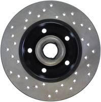 StopTech - StopTech Sport Cross Drilled Brake Rotor; Rear Left - Image 2