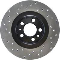 StopTech - StopTech Sport Cross Drilled Brake Rotor; Front Left - Image 2