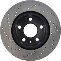 StopTech - StopTech Sport Cryo Cross Drilled Brake Rotor; Front and Rear Left - Image 2