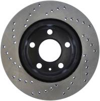 StopTech - StopTech Sport Cross Drilled Brake Rotor; Front and Rear Left - Image 2