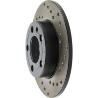 StopTech - StopTech Sport Cryo Cross Drilled Brake Rotor; Rear Left - Image 3