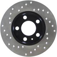 StopTech - StopTech Sport Cross Drilled Brake Rotor; Rear Left - Image 2