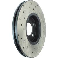 StopTech - StopTech Sport Cryo Cross Drilled Brake Rotor; Front Left - Image 5