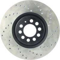 StopTech - StopTech Sport Cryo Cross Drilled Brake Rotor; Front Left - Image 2