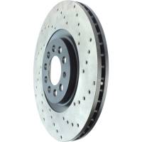 StopTech - StopTech Sport Cryo Cross Drilled Brake Rotor; Front Left - Image 5