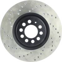 StopTech - StopTech Sport Cryo Cross Drilled Brake Rotor; Front Right - Image 3