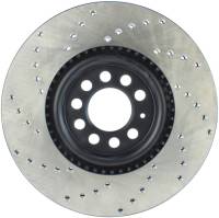 StopTech - StopTech Sport Cross Drilled Brake Rotor; Front Left - Image 2