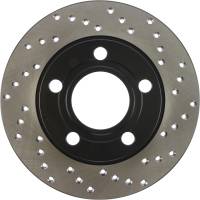 StopTech - StopTech Sport Cryo Cross Drilled Brake Rotor; Rear Left - Image 2