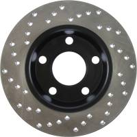 StopTech - StopTech Sport Cryo Cross Drilled Brake Rotor; Rear Left - Image 3