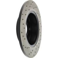 StopTech - StopTech Sport Cryo Cross Drilled Brake Rotor; Rear Left - Image 5