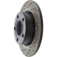 StopTech - StopTech Sport Cryo Drilled Brake Rotor; Rear Right - Image 5