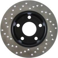 StopTech - StopTech Sport Cross Drilled Brake Rotor; Rear Left - Image 2