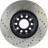 StopTech - StopTech Sport Cryo Cross Drilled Brake Rotor; Front Left - Image 3