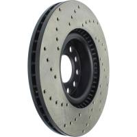 StopTech - StopTech Sport Cryo Cross Drilled Brake Rotor; Front Left - Image 5