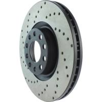 StopTech - StopTech Sport Cryo Cross Drilled Brake Rotor; Front Right - Image 3