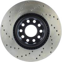 StopTech - StopTech Sport Cross Drilled Brake Rotor; Front Left - Image 2