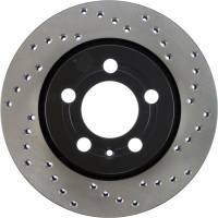 StopTech - StopTech Sport Cryo Cross Drilled Brake Rotor; Rear Left - Image 3