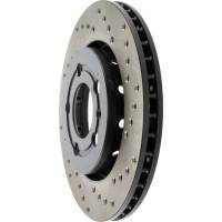 StopTech - StopTech Sport Cryo Cross Drilled Brake Rotor; Rear Left - Image 4