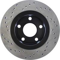 StopTech - StopTech Sport Cryo Cross Drilled Brake Rotor; Rear Left - Image 2