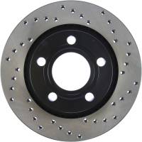 StopTech - StopTech Sport Cryo Cross Drilled Brake Rotor; Rear Left - Image 5