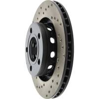 StopTech - StopTech Sport Cryo Drilled Brake Rotor; Rear Right - Image 5