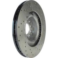 StopTech - StopTech Sport Cryo Cross Drilled Brake Rotor; Front Right - Image 2