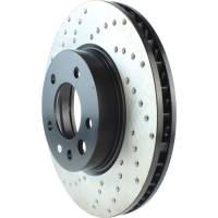 StopTech - StopTech Sport Cryo Cross Drilled Brake Rotor; Front Right - Image 5