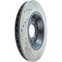 StopTech - StopTech Sport Cryo Drilled Brake Rotor; Rear Right - Image 5