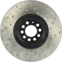 StopTech - StopTech Sport Cryo Cross Drilled Brake Rotor; Front Right - Image 4