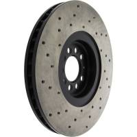 StopTech - StopTech Sport Cryo Cross Drilled Brake Rotor; Front Left - Image 5