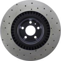 StopTech - StopTech Sport Cryo Cross Drilled Brake Rotor; Front Left - Image 4