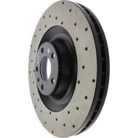 StopTech - StopTech Sport Cryo Cross Drilled Brake Rotor; Front Left - Image 5