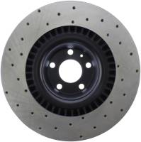 StopTech - StopTech Sport Cross Drilled Brake Rotor; Front Left - Image 2