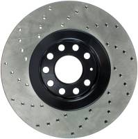 StopTech - StopTech Sport Cross Drilled Brake Rotor; Front Left - Image 2