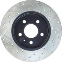 StopTech - StopTech Sport Cryo Cross Drilled Brake Rotor; Rear Left - Image 2