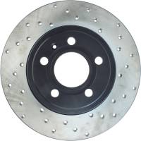 StopTech - StopTech Sport Cryo Cross Drilled Brake Rotor; Rear Left - Image 4