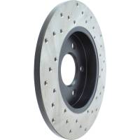 StopTech - StopTech Sport Cryo Drilled Brake Rotor; Rear Right - Image 5