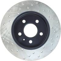 StopTech - StopTech Sport Cross Drilled Brake Rotor; Rear Left - Image 2