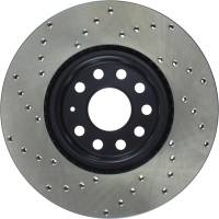 StopTech - StopTech Sport Cryo Cross Drilled Brake Rotor; Front Left - Image 4