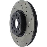 StopTech - StopTech Sport Cryo Cross Drilled Brake Rotor; Front Left - Image 5