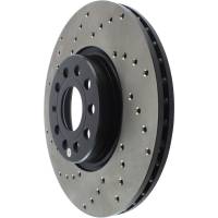 StopTech - StopTech Sport Cryo Cross Drilled Brake Rotor; Front Right - Image 5