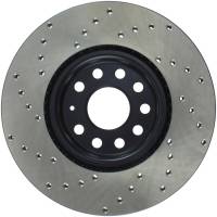 StopTech - StopTech Sport Cross Drilled Brake Rotor; Front Left - Image 2